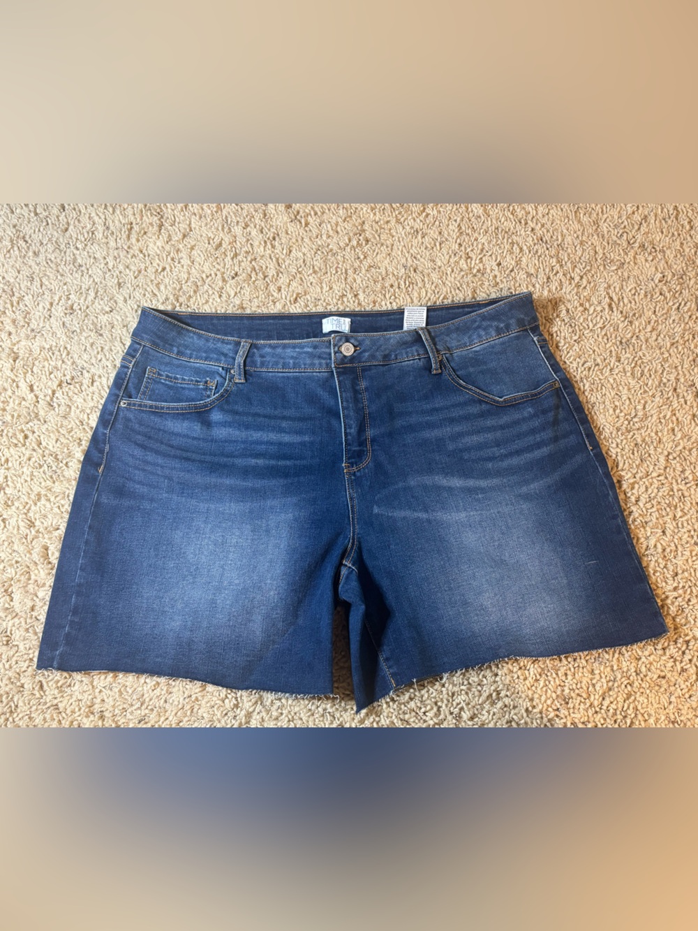 Time and Tru Women's Indigo Shorts Jeans